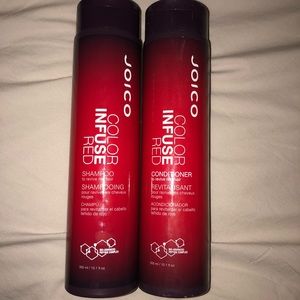 Joico Color Infuse red shampoo and conditioner!